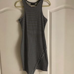 Body con striped dress